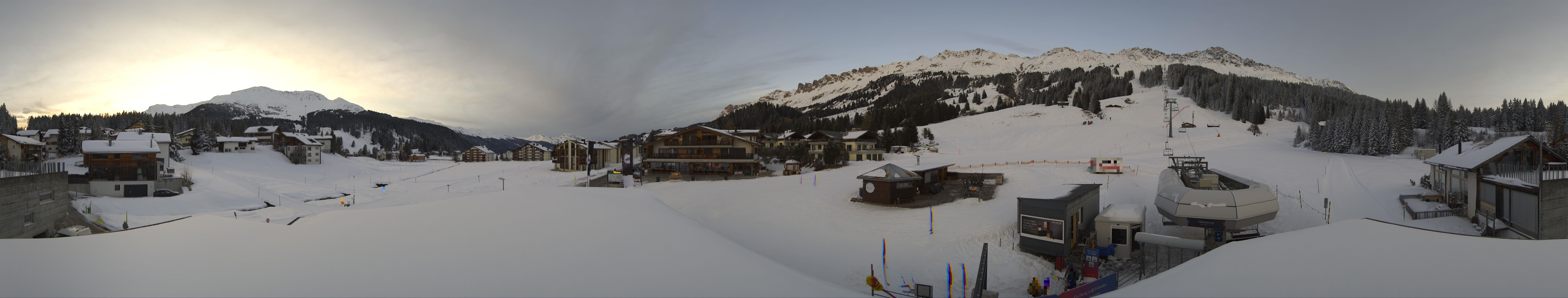 Archiv Foto Webcam Panoramablick Parpan