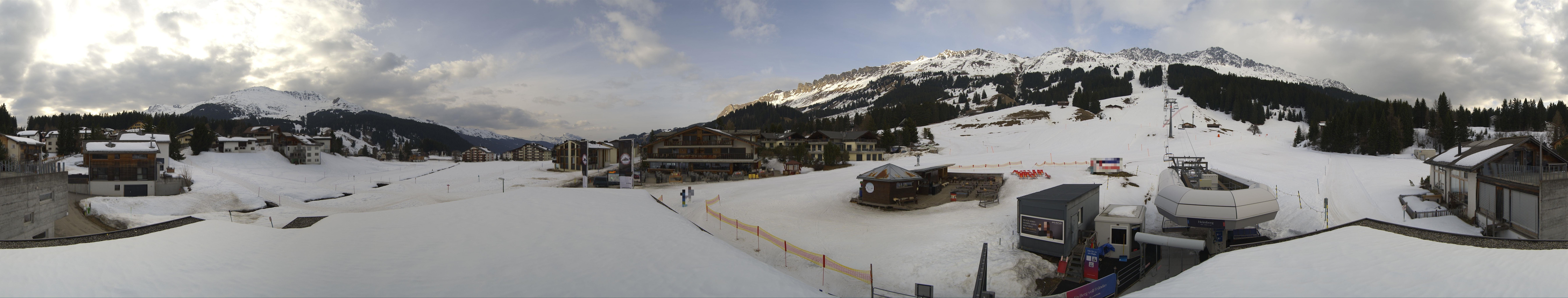 Archiv Foto Webcam Panoramablick Parpan