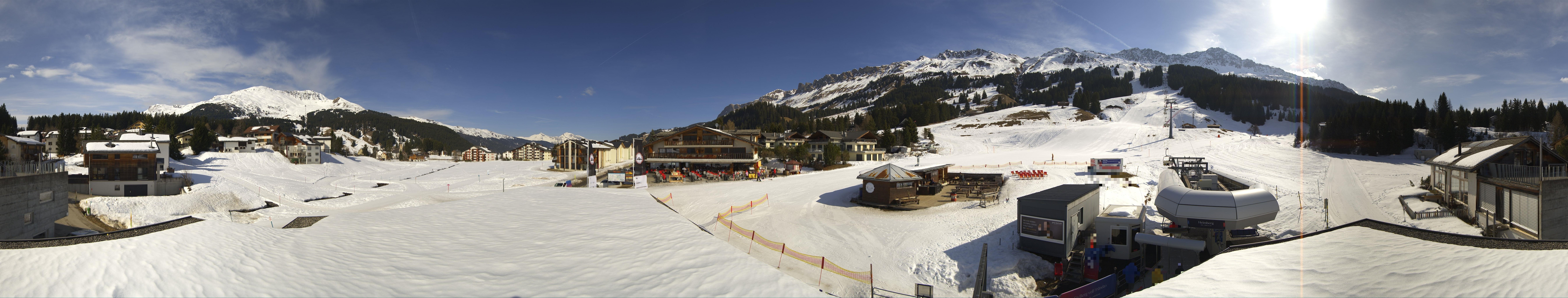 Archiv Foto Webcam Panoramablick Parpan