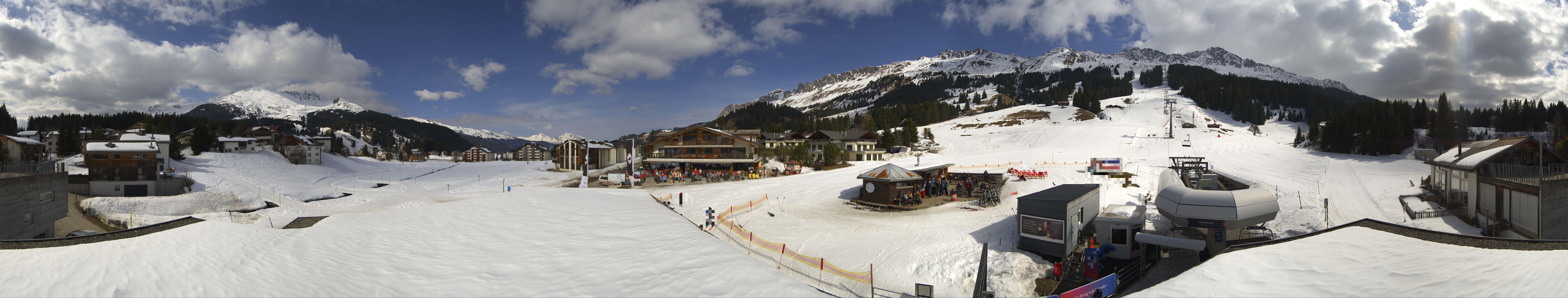 Archiv Foto Webcam Panoramablick Parpan