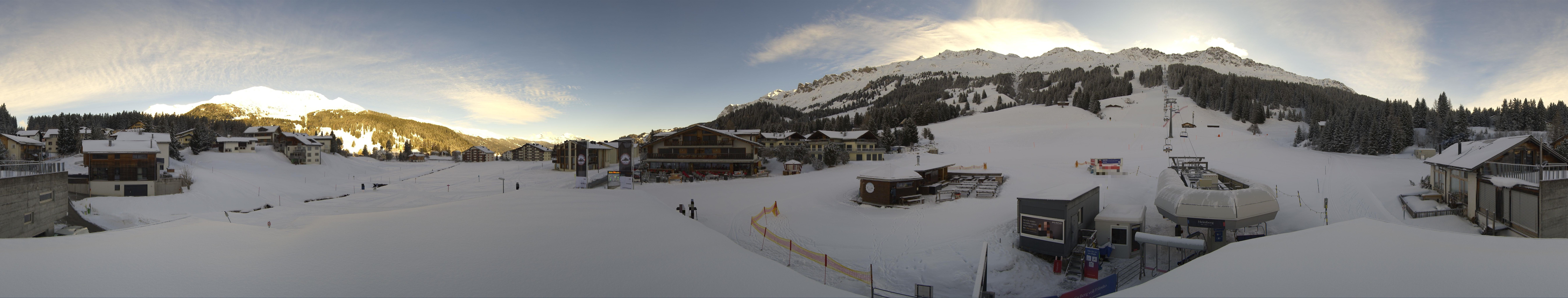 Archiv Foto Webcam Panoramablick Parpan