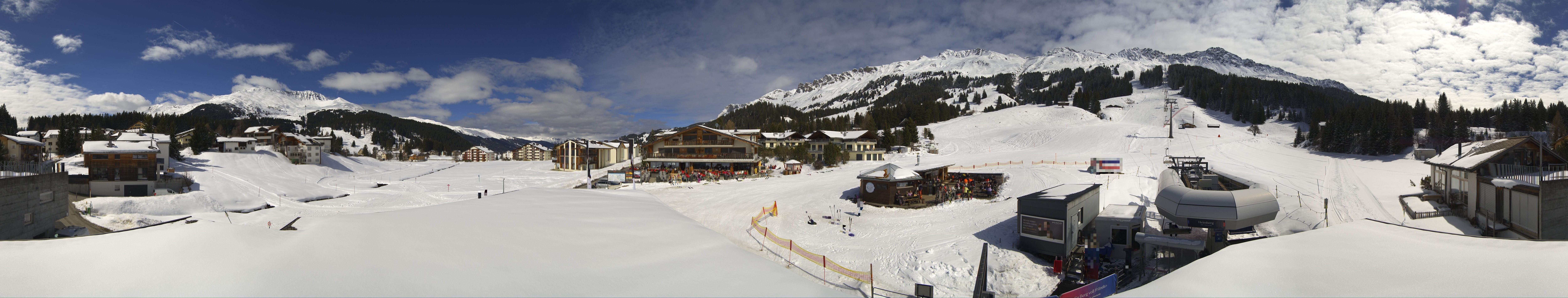 Archiv Foto Webcam Panoramablick Parpan