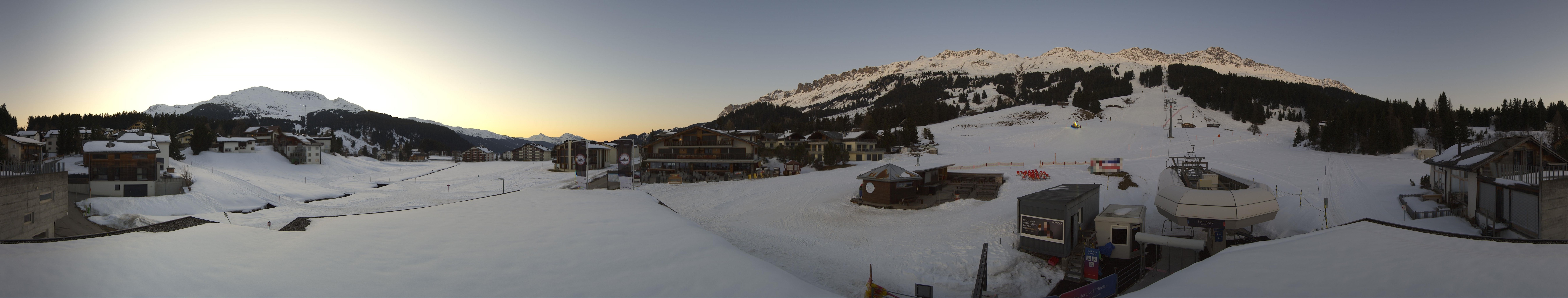 Archiv Foto Webcam Panoramablick Parpan