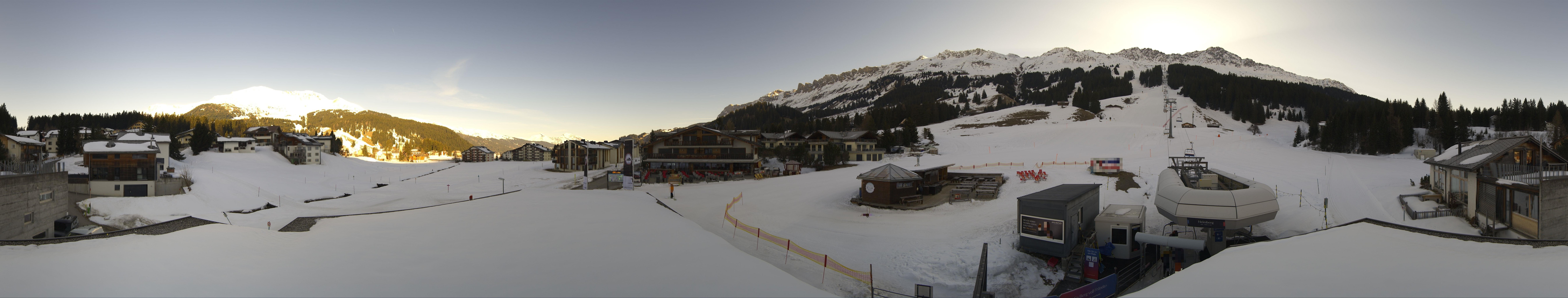 Archiv Foto Webcam Panoramablick Parpan