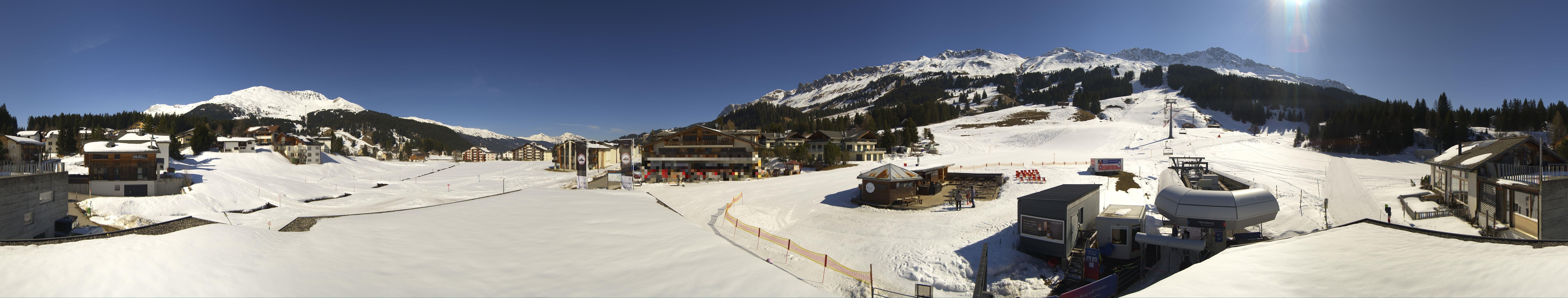 Archiv Foto Webcam Panoramablick Parpan