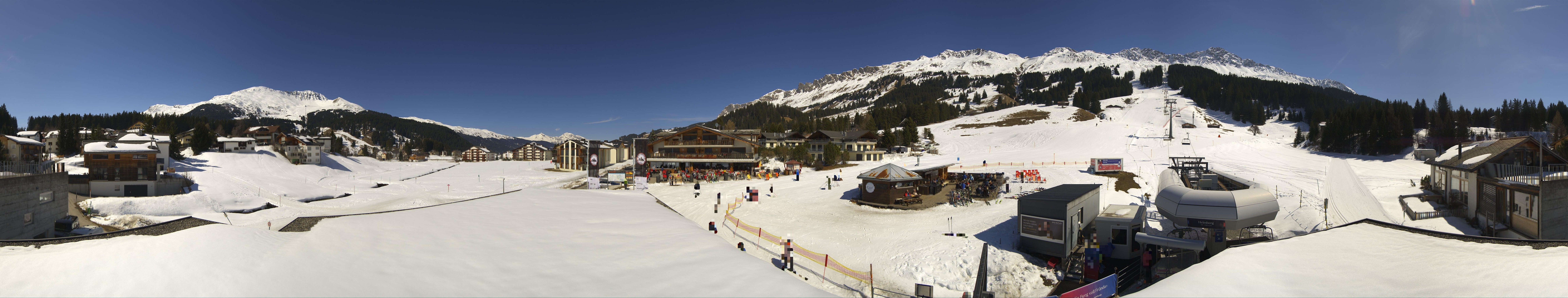 Archiv Foto Webcam Panoramablick Parpan