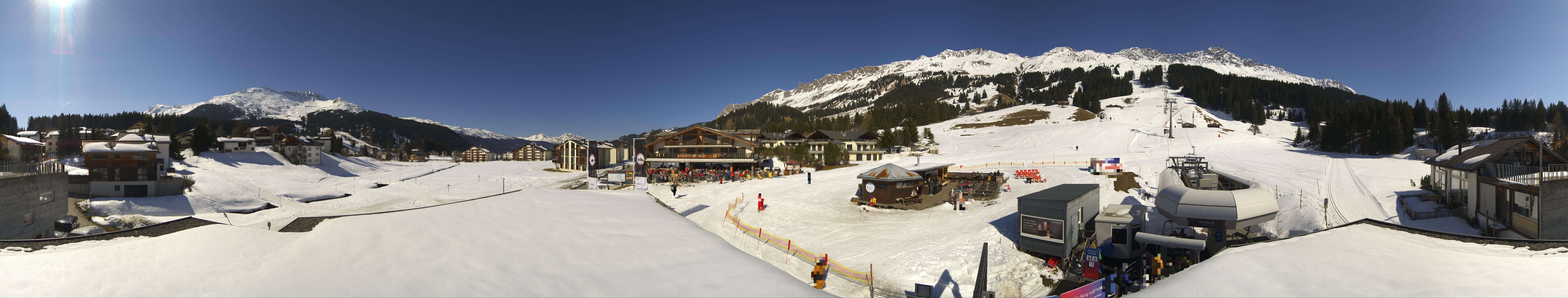 Archiv Foto Webcam Panoramablick Parpan