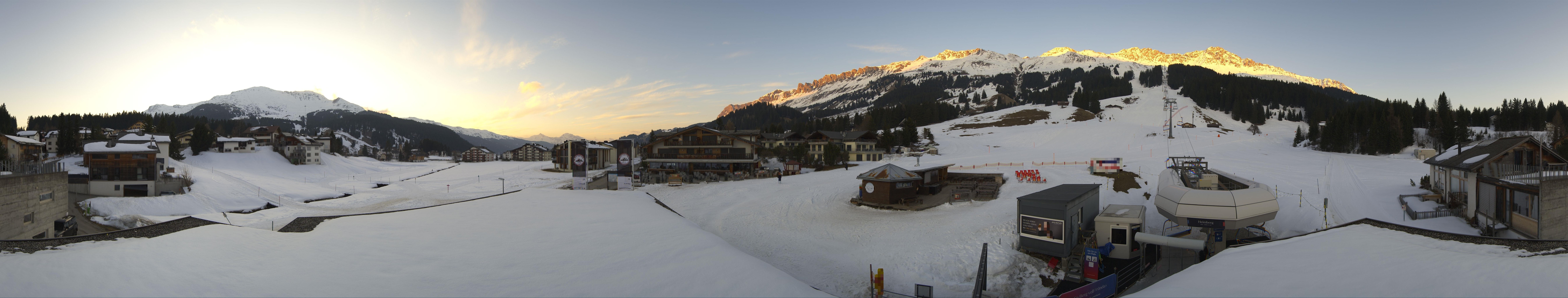 Archiv Foto Webcam Panoramablick Parpan