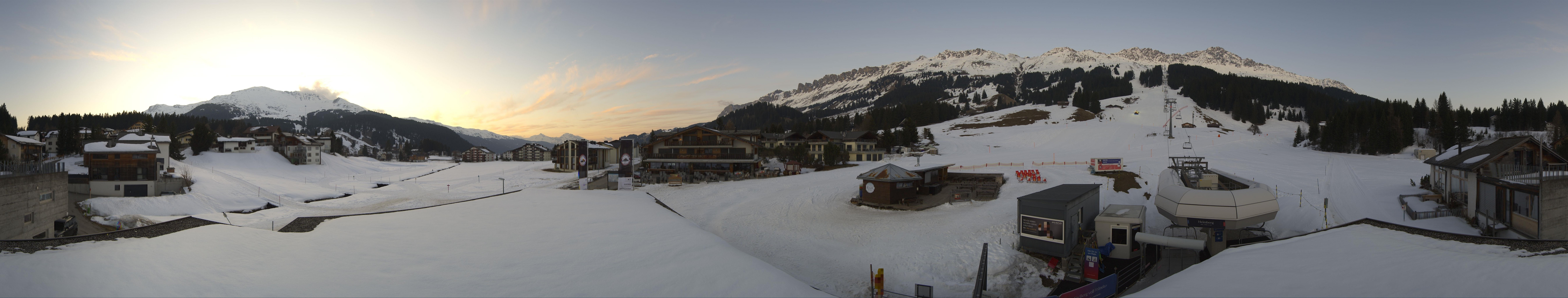 Archiv Foto Webcam Panoramablick Parpan