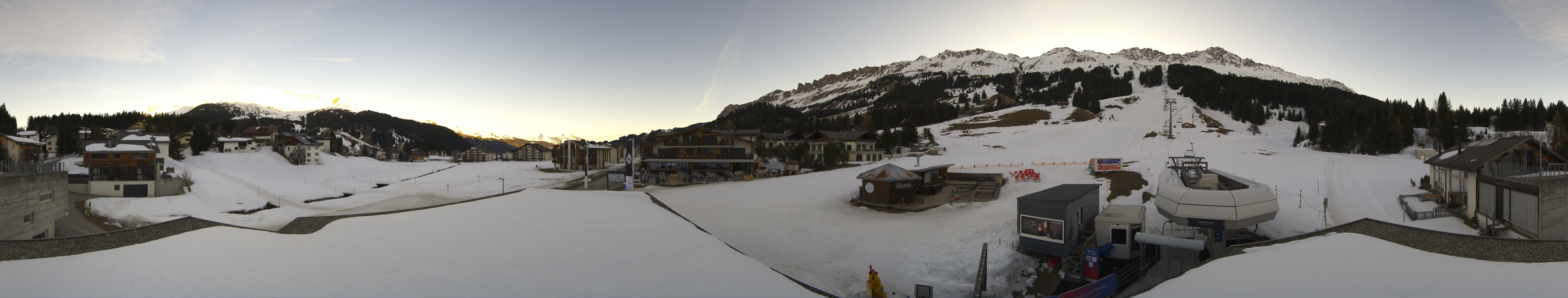 Archiv Foto Webcam Panoramablick Parpan