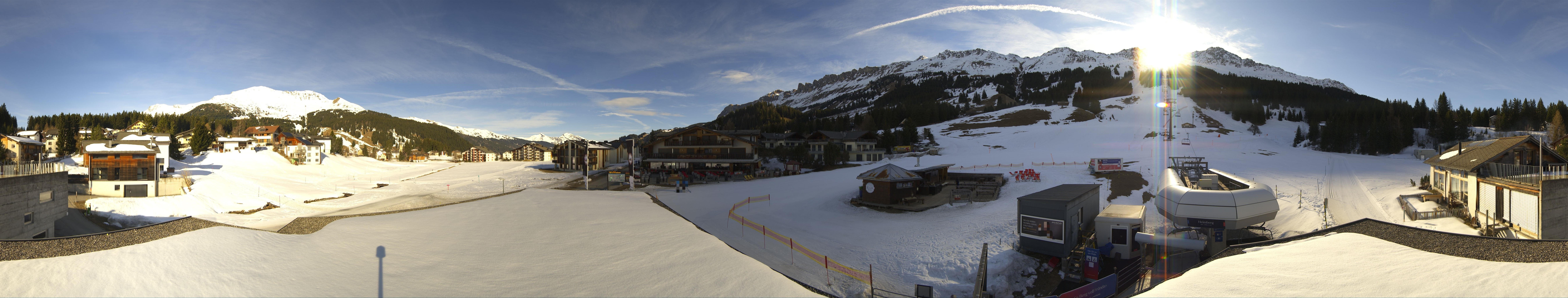 Archiv Foto Webcam Panoramablick Parpan