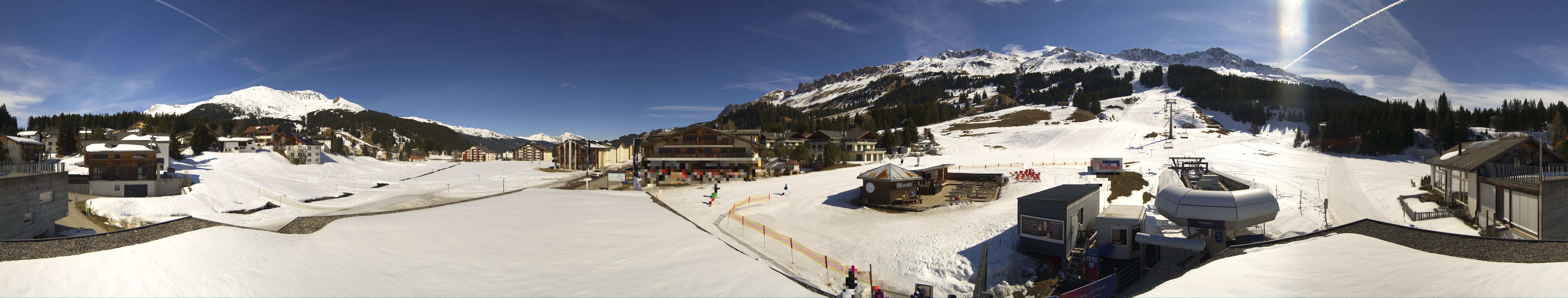 Archiv Foto Webcam Panoramablick Parpan