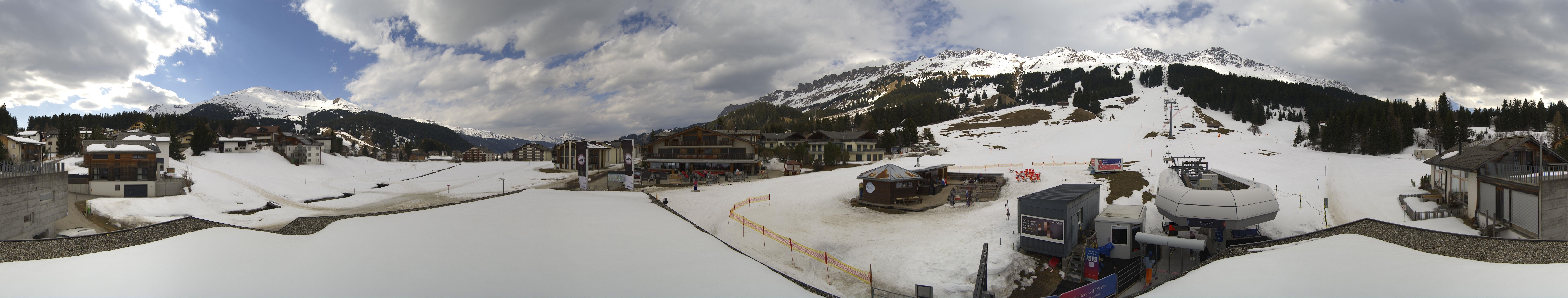 Archiv Foto Webcam Panoramablick Parpan