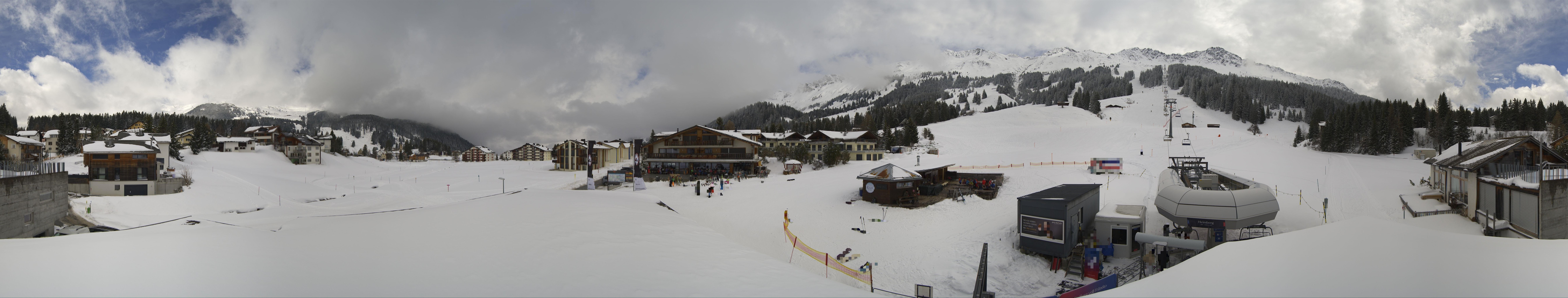 Archiv Foto Webcam Panoramablick Parpan