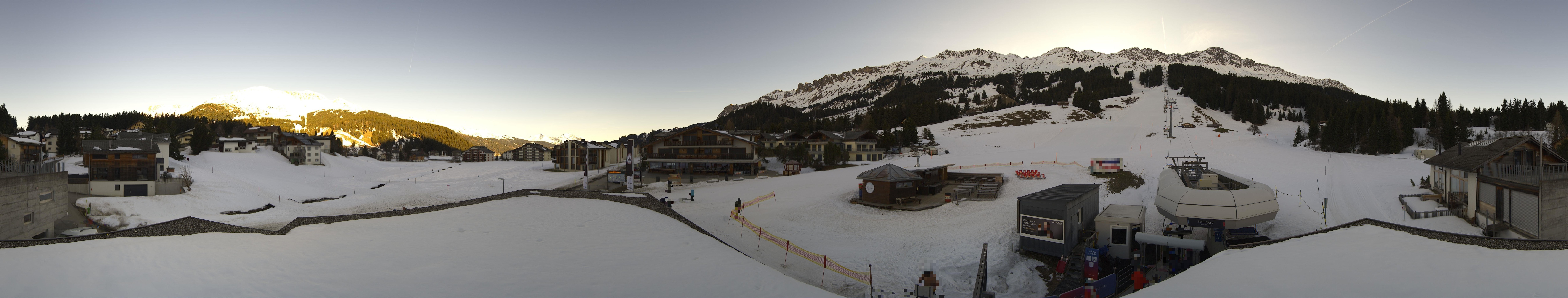 Archiv Foto Webcam Panoramablick Parpan