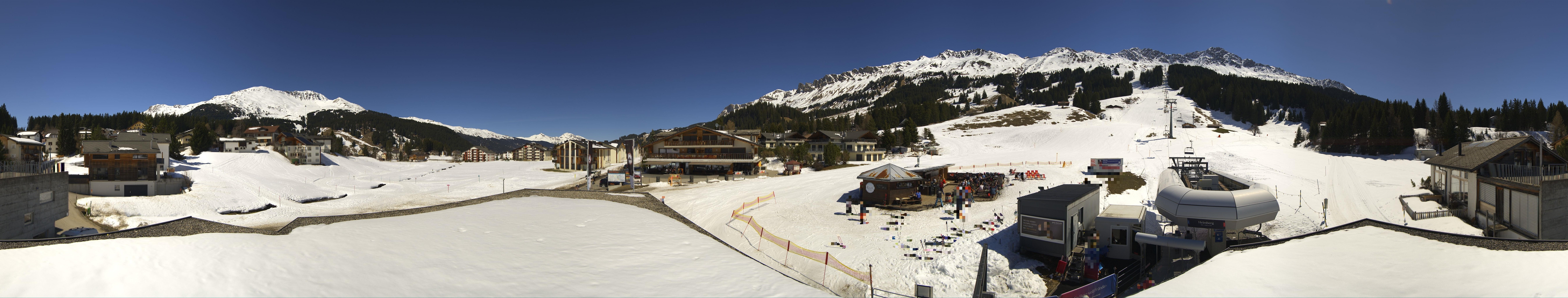 Archiv Foto Webcam Panoramablick Parpan