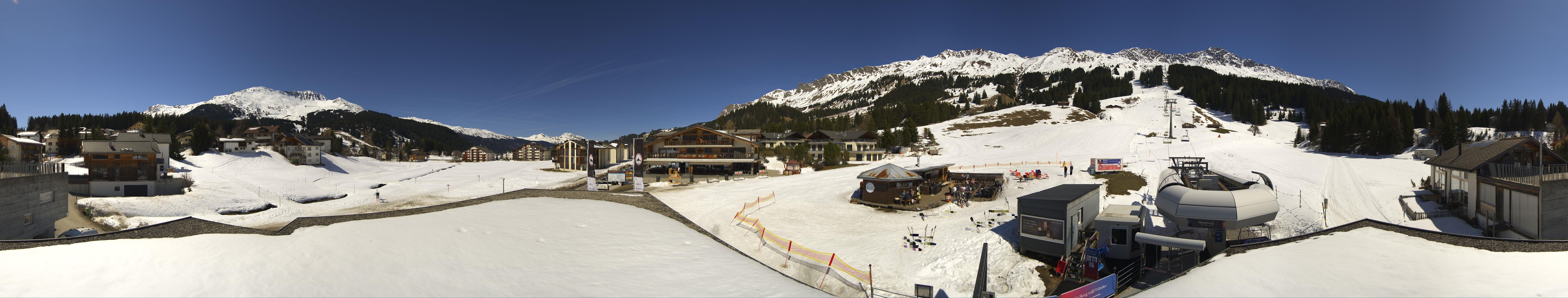 Archiv Foto Webcam Panoramablick Parpan