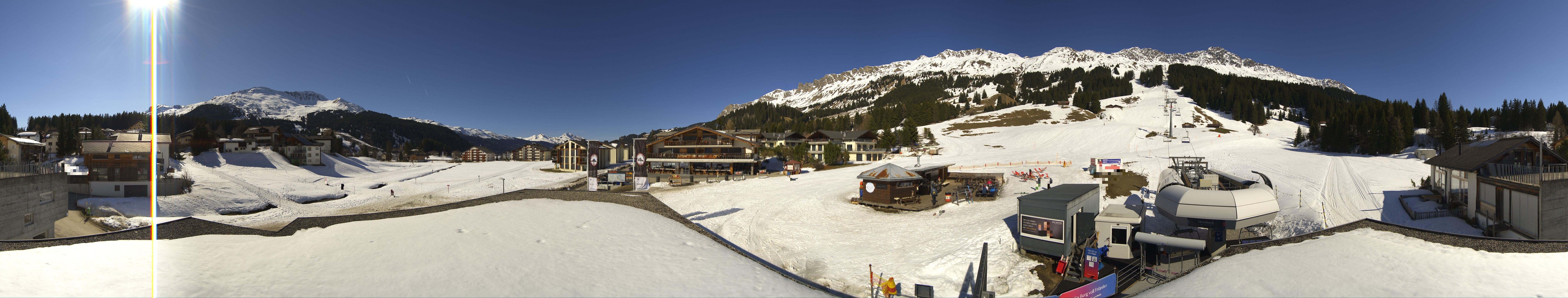 Archiv Foto Webcam Panoramablick Parpan