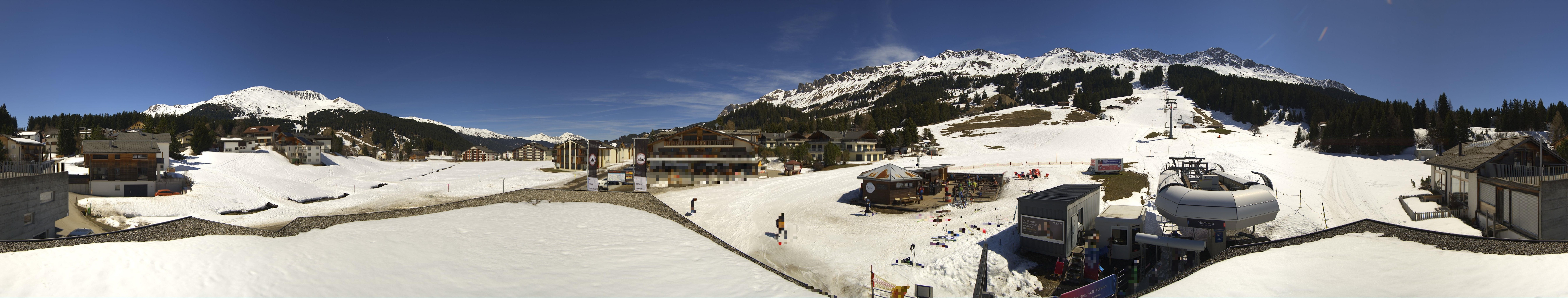 Archiv Foto Webcam Panoramablick Parpan