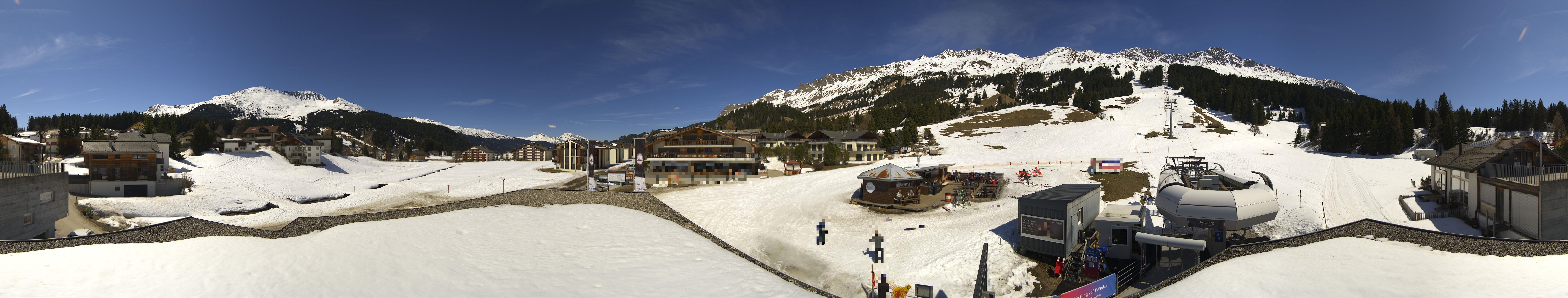 Archiv Foto Webcam Panoramablick Parpan