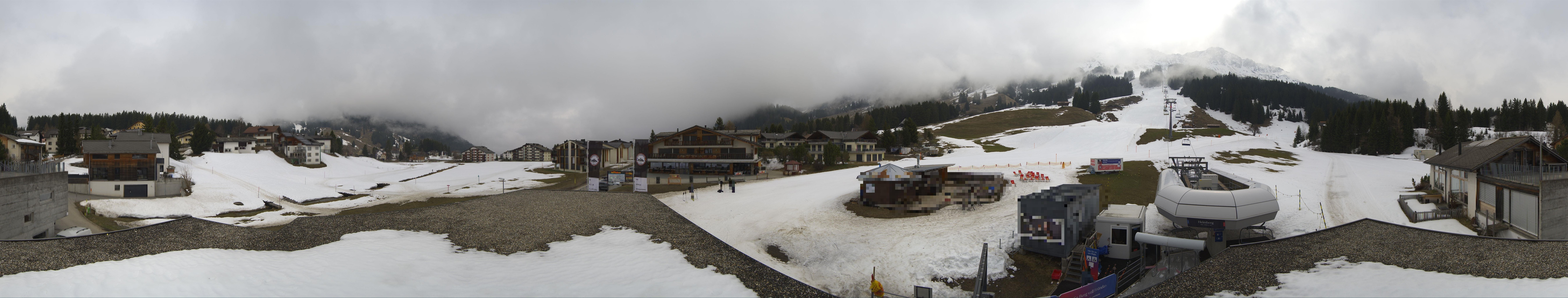 Archiv Foto Webcam Panoramablick Parpan