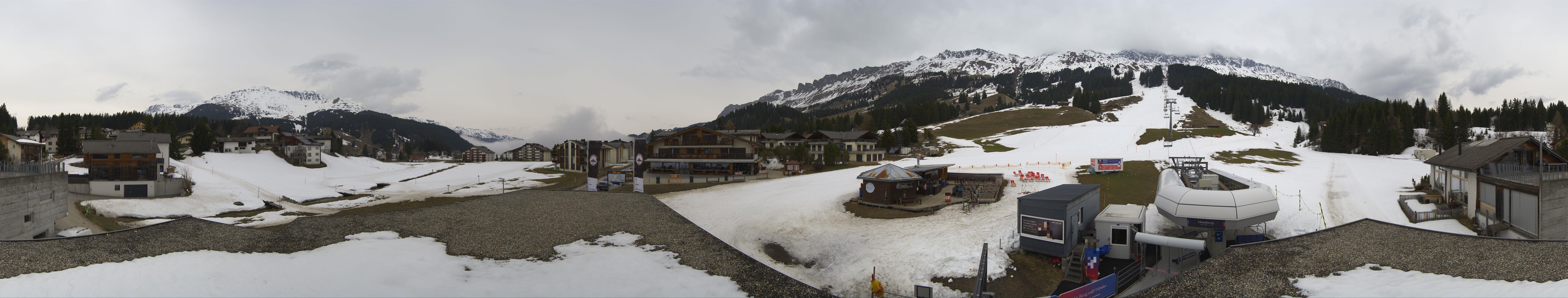 Archiv Foto Webcam Panoramablick Parpan