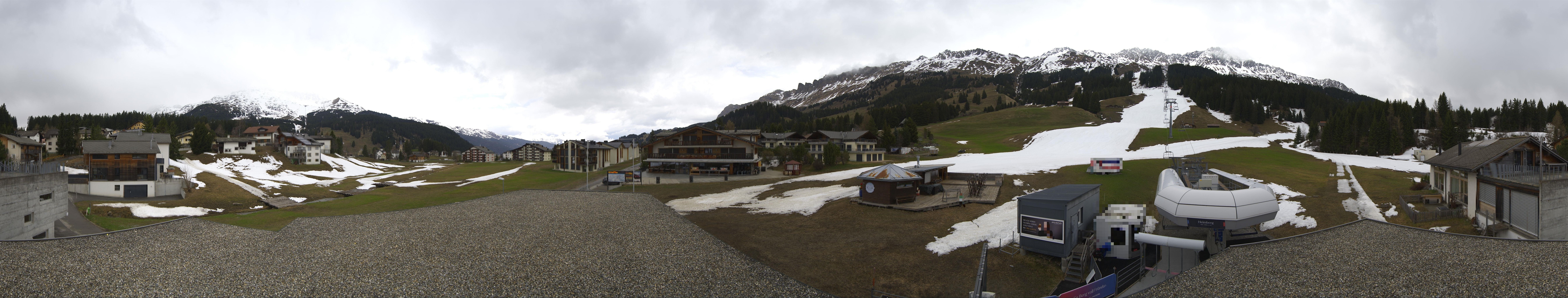 Archiv Foto Webcam Panoramablick Parpan