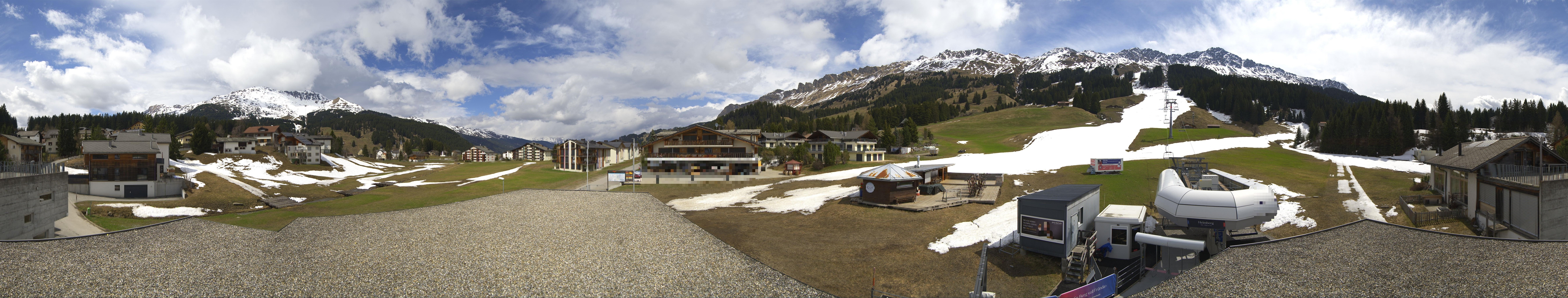 Archiv Foto Webcam Panoramablick Parpan