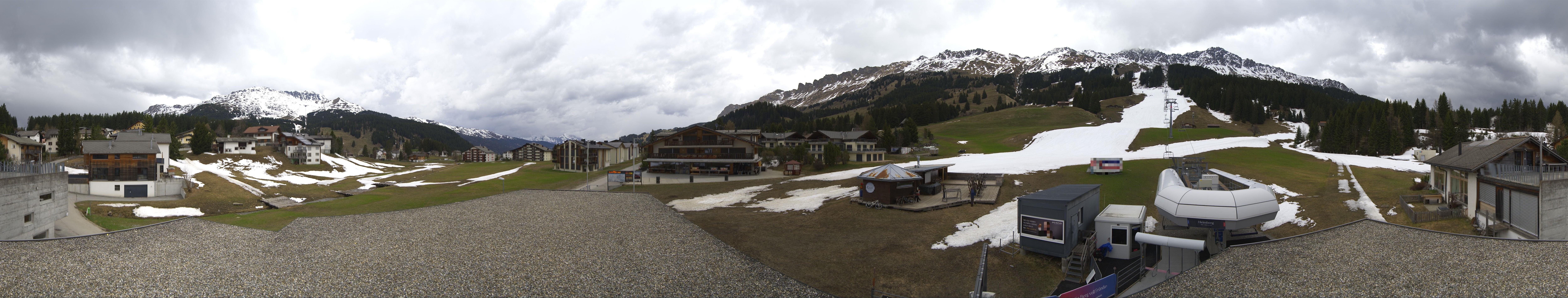 Archiv Foto Webcam Panoramablick Parpan