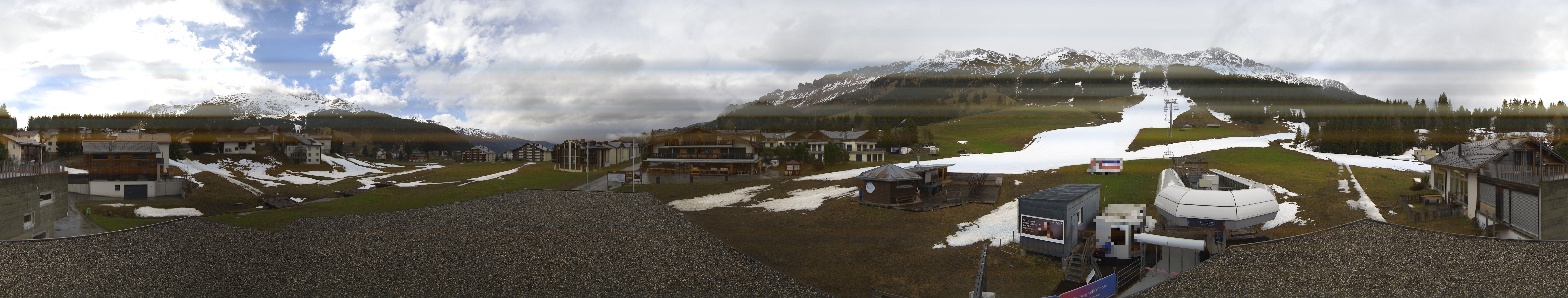 Archiv Foto Webcam Panoramablick Parpan