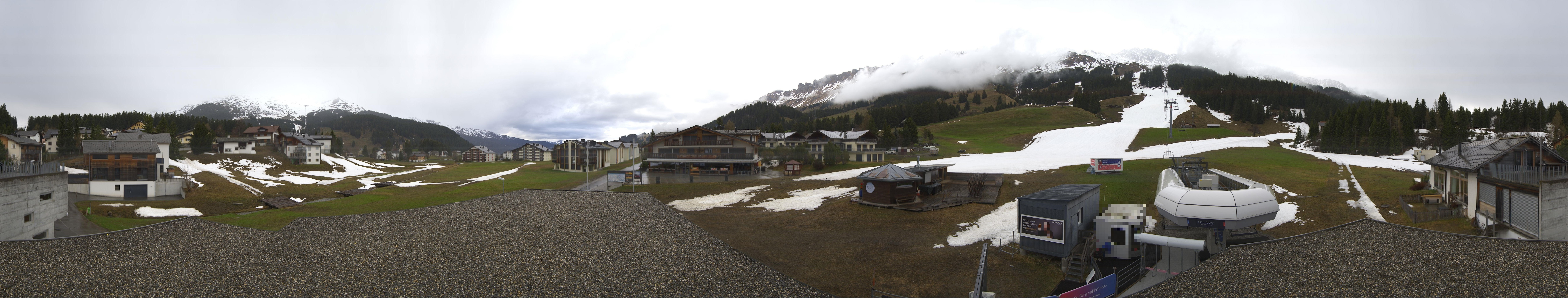 Archiv Foto Webcam Panoramablick Parpan