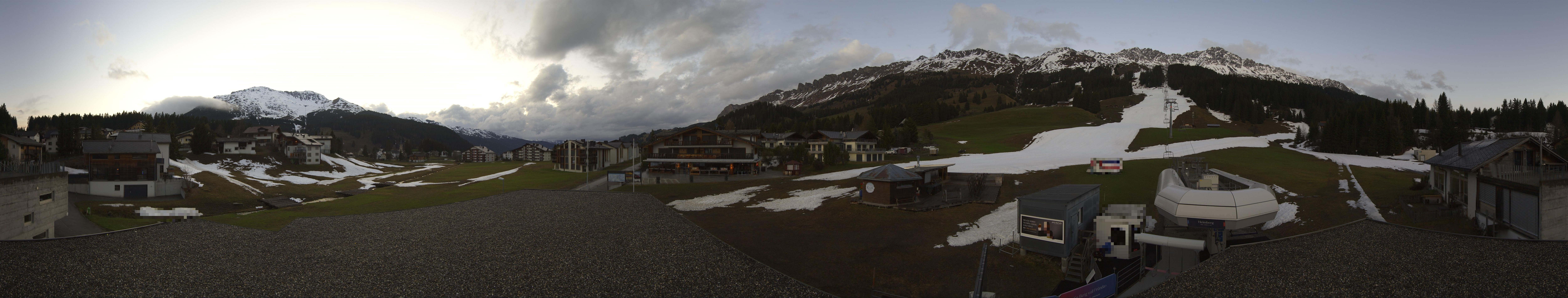 Archiv Foto Webcam Panoramablick Parpan