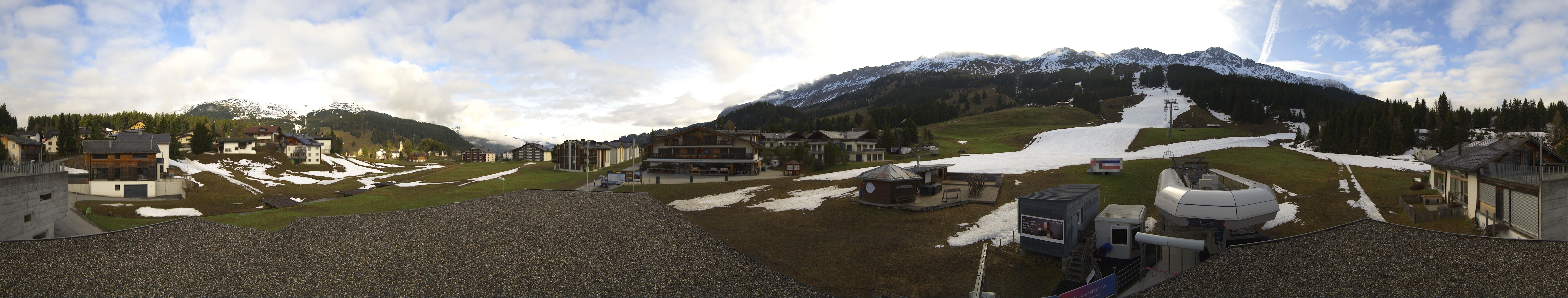 Archiv Foto Webcam Panoramablick Parpan