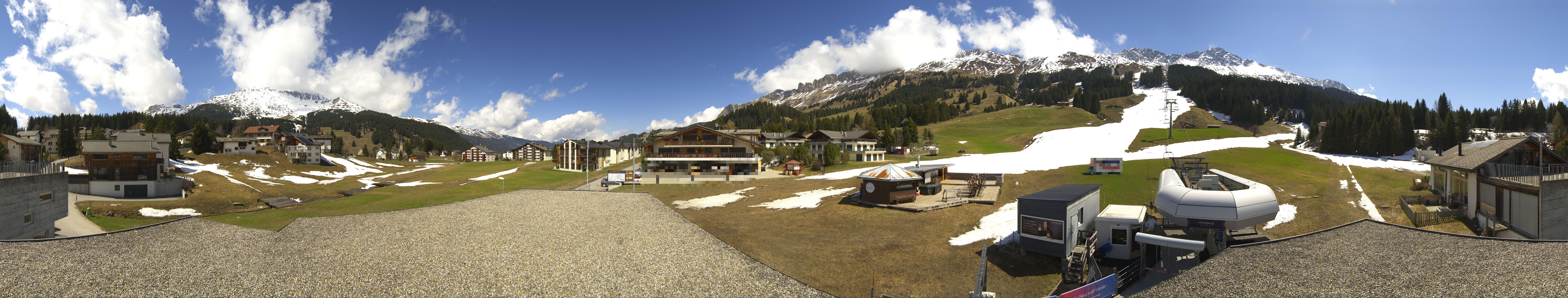 Archiv Foto Webcam Panoramablick Parpan