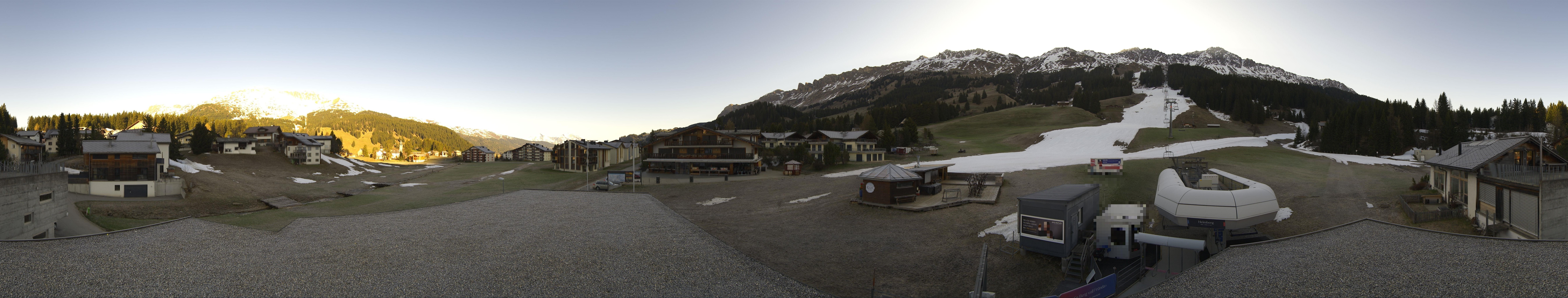 Archiv Foto Webcam Panoramablick Parpan