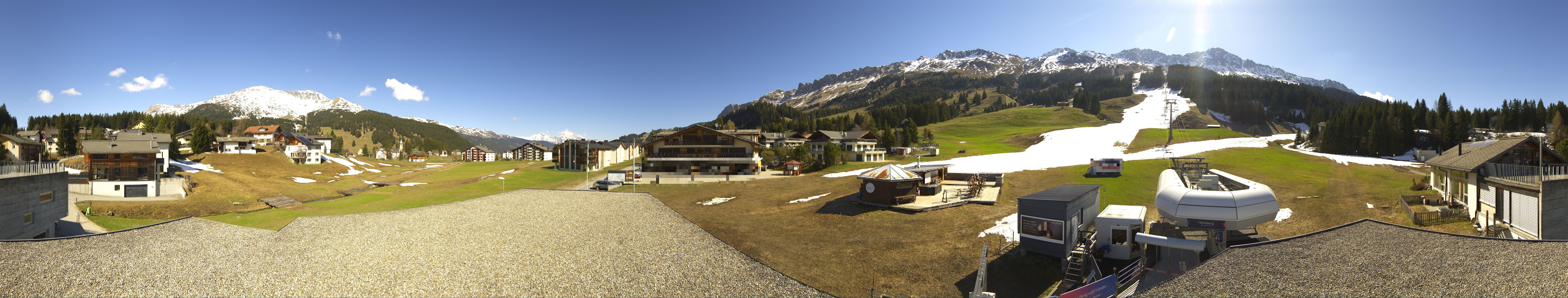 Archiv Foto Webcam Panoramablick Parpan