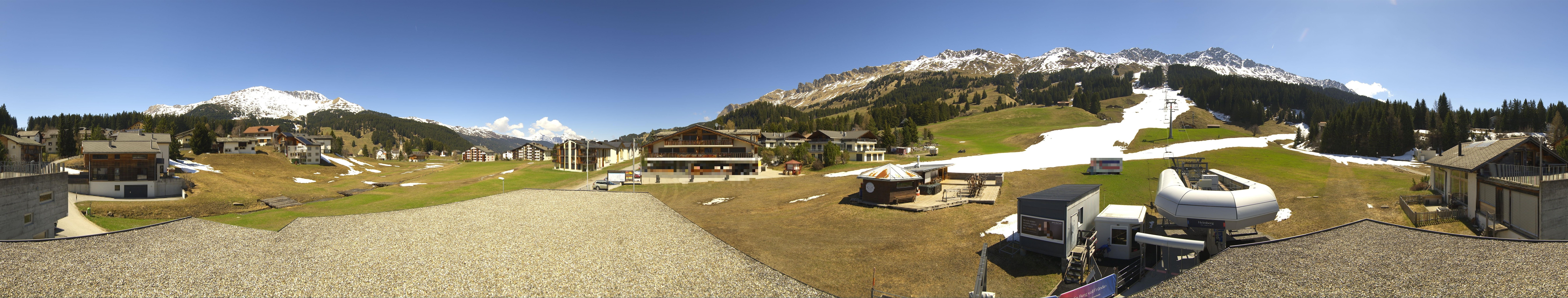 Archiv Foto Webcam Panoramablick Parpan