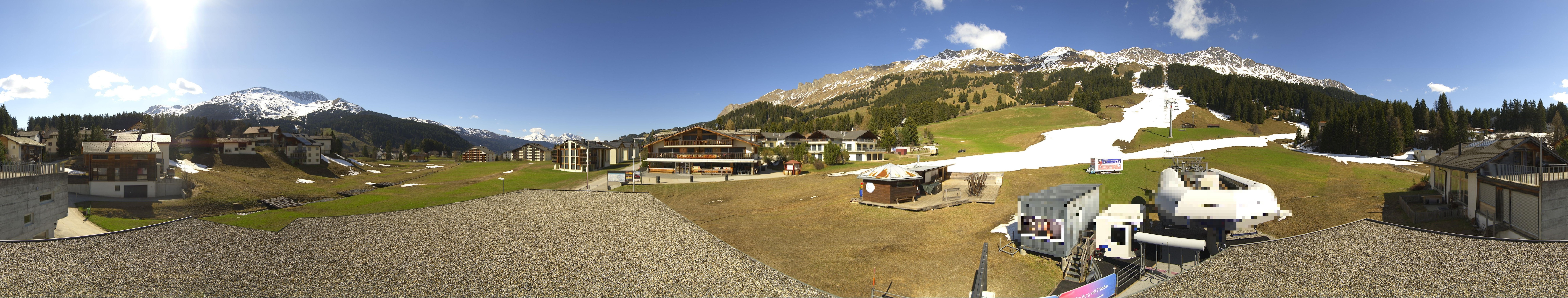 Archiv Foto Webcam Panoramablick Parpan