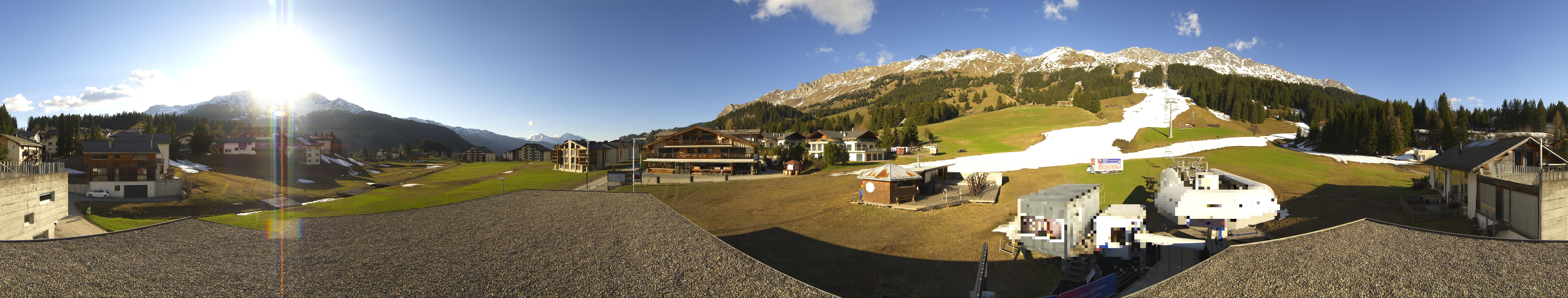 Archiv Foto Webcam Panoramablick Parpan