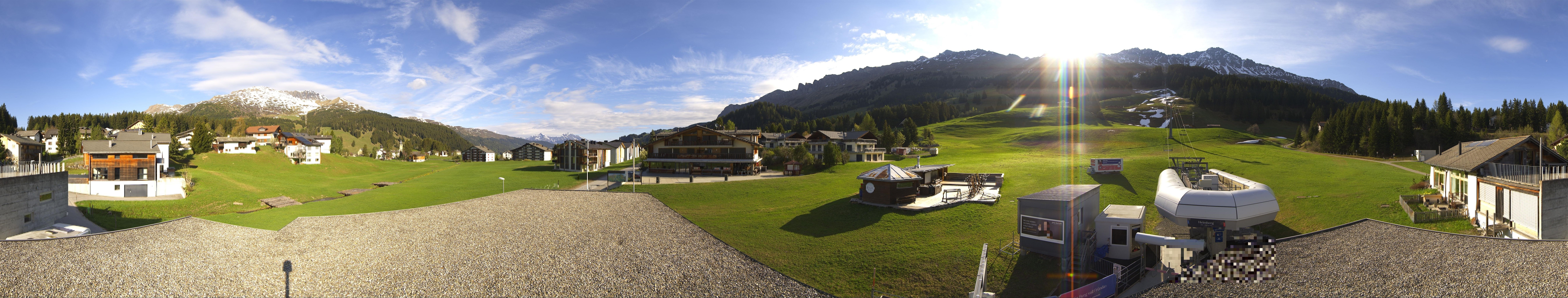 Archiv Foto Webcam Panoramablick Parpan