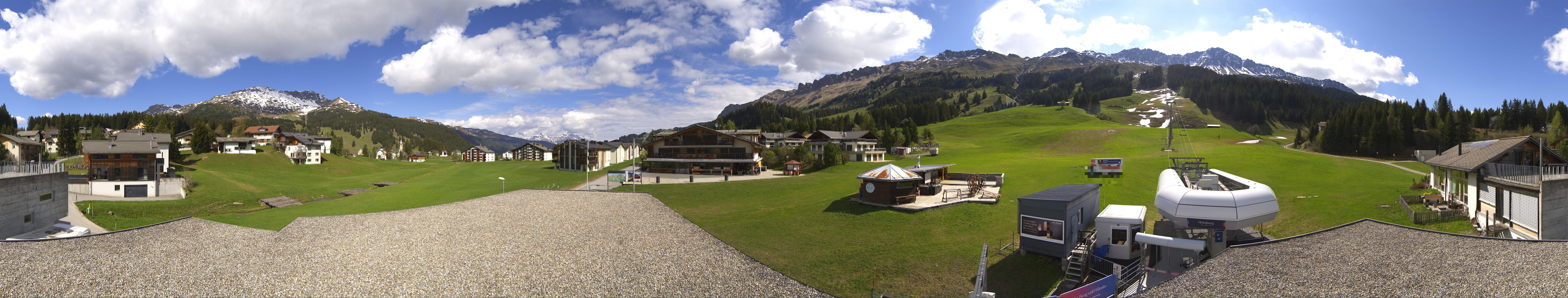 Archiv Foto Webcam Panoramablick Parpan