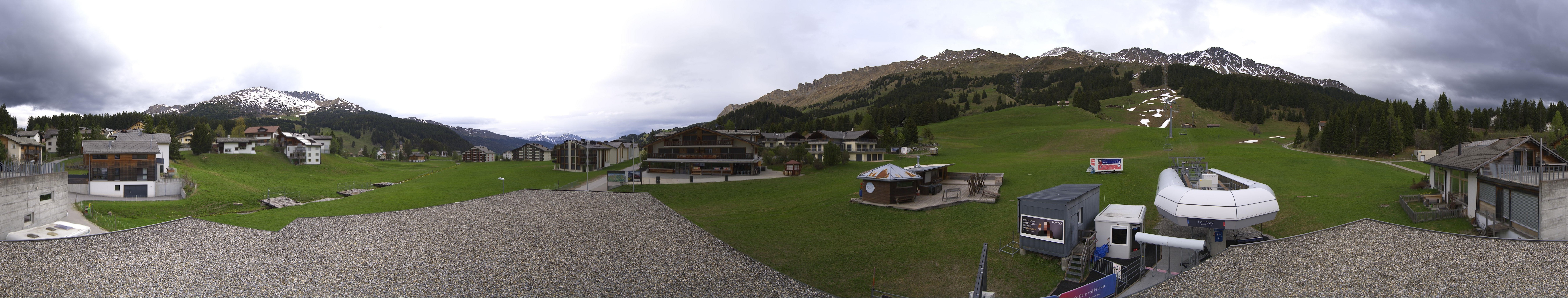 Archiv Foto Webcam Panoramablick Parpan