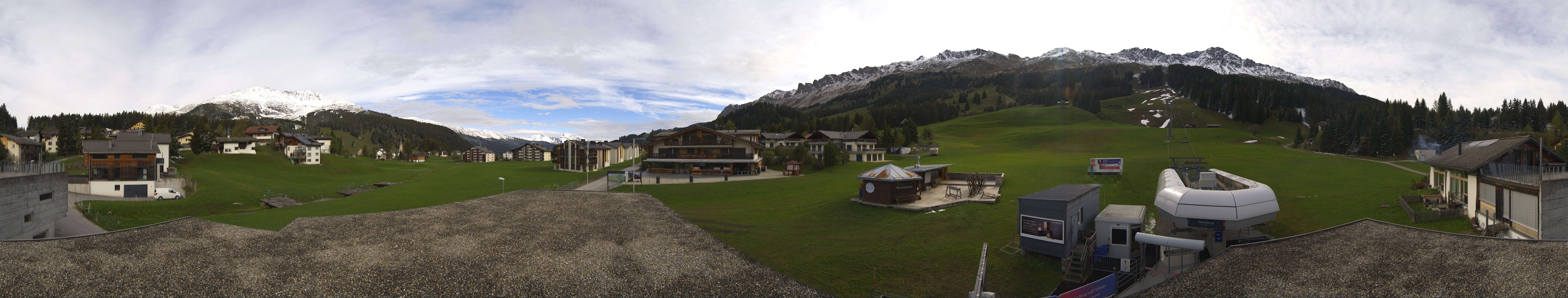 Archiv Foto Webcam Panoramablick Parpan