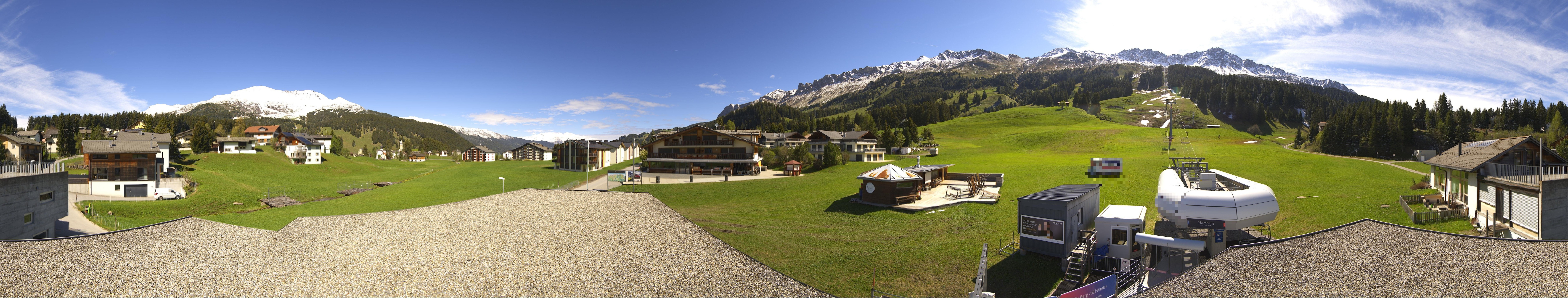 Archiv Foto Webcam Panoramablick Parpan