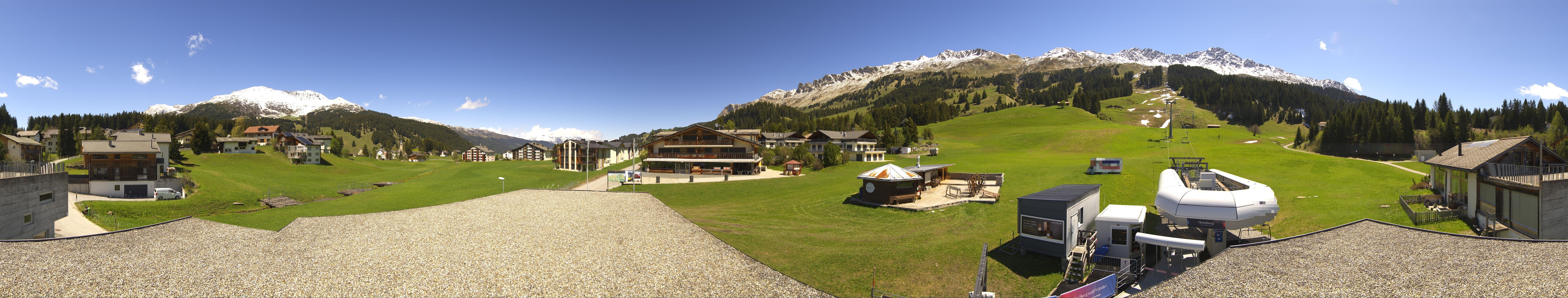 Archiv Foto Webcam Panoramablick Parpan