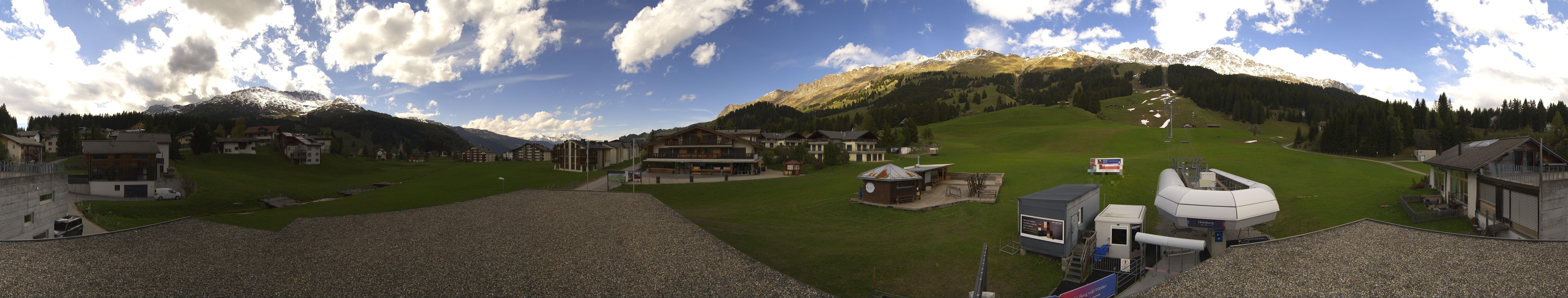 Archiv Foto Webcam Panoramablick Parpan