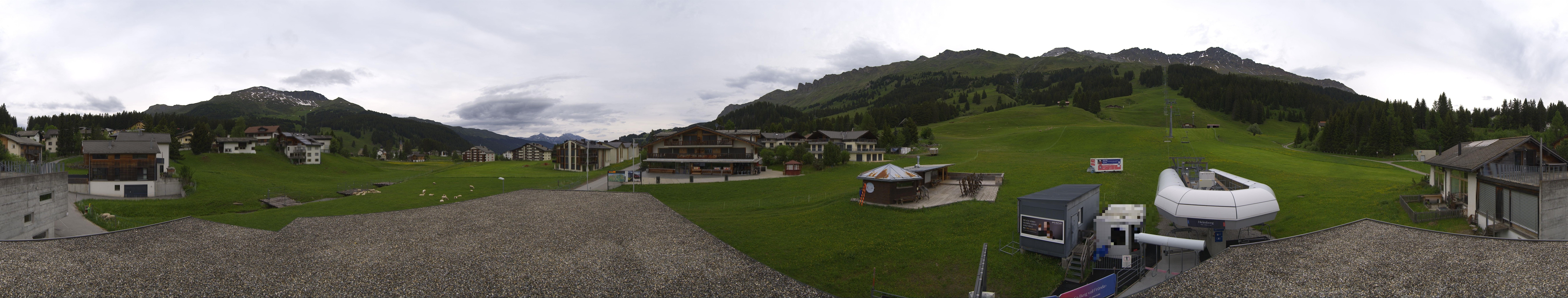 Archiv Foto Webcam Panoramablick Parpan