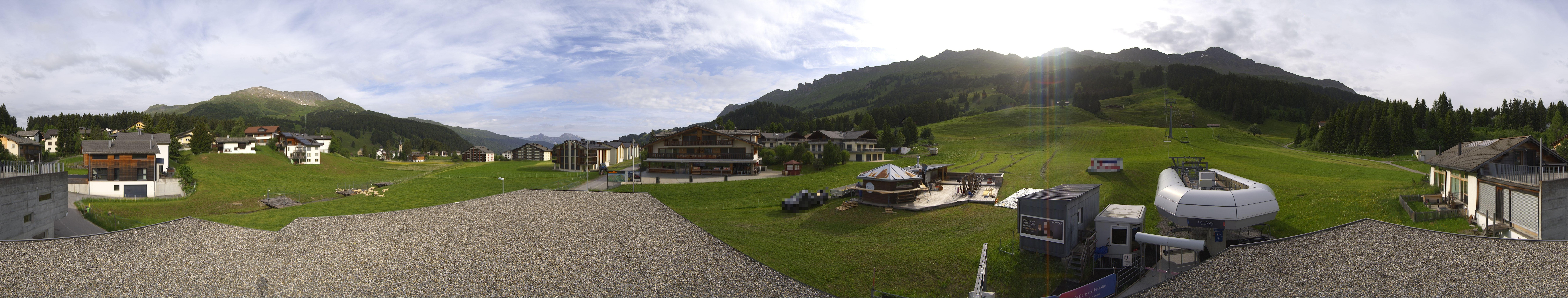 Archiv Foto Webcam Panoramablick Parpan