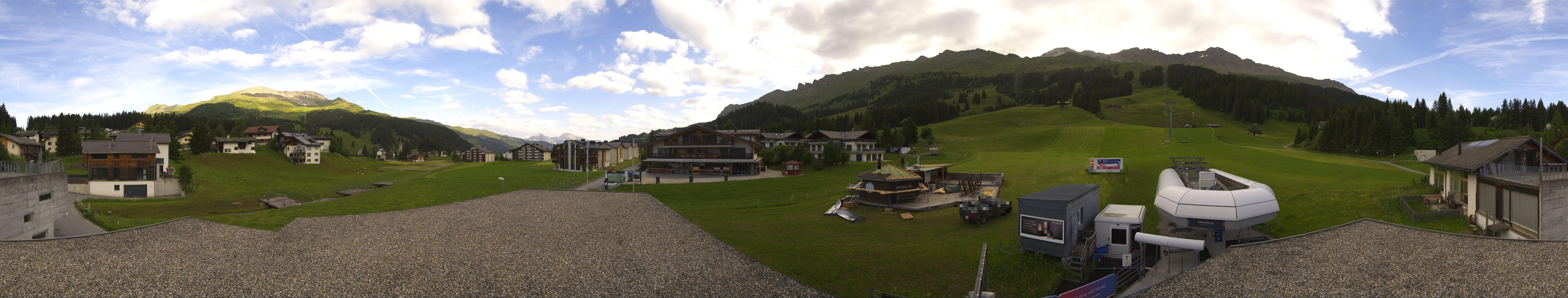 Archiv Foto Webcam Panoramablick Parpan