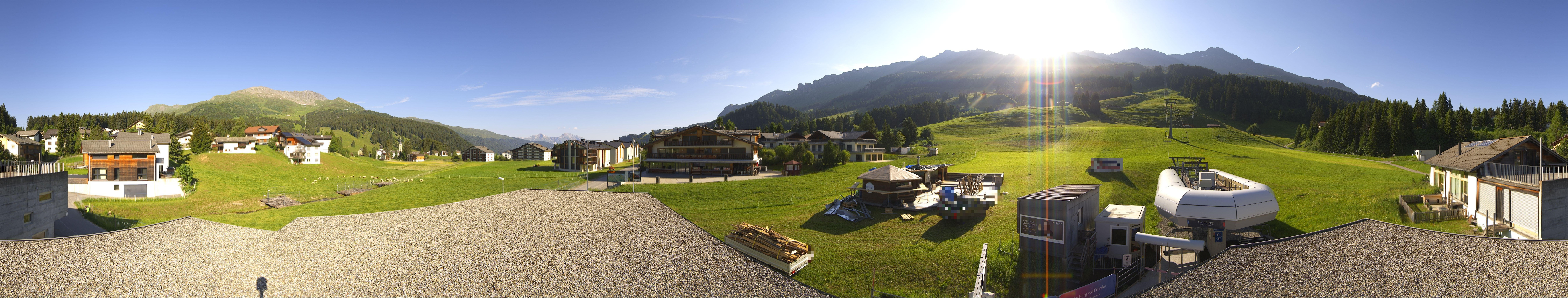Archiv Foto Webcam Panoramablick Parpan